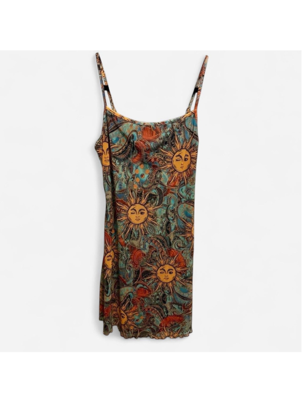 Milumia Sunburst Patterned Mini Dress - Picture 6 of 11